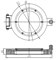 Дверь вакуумная быстрого доступа на фланце CF63 (CF4,5") со смотровым окном, сталь 304, уплотнение двери витон 0108545018